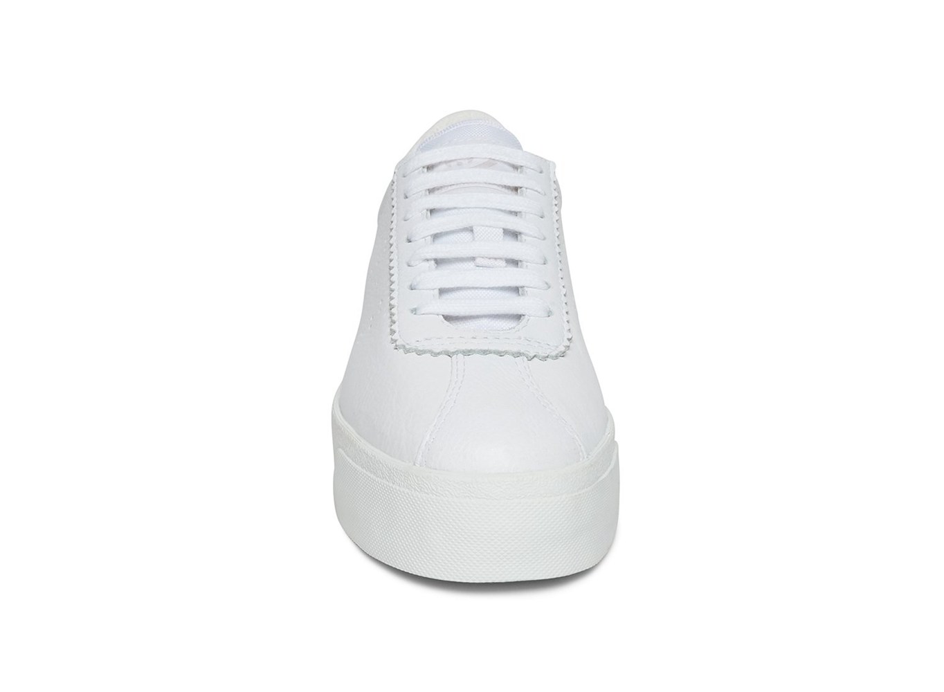 Platform Feminino Branco - Superga 2854 Club 3 Full Comfort Couro - PCJFS-8649